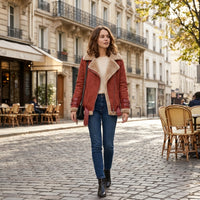 Veste aviateur chaude Sofia