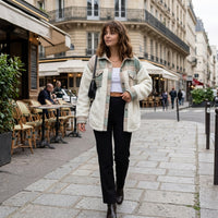 Veste pour femme douce effet laine