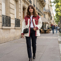 Veste pour femme douce effet laine