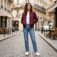 Blouson bomber léger pour femme
