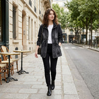 Veste en jean légère et ajustée