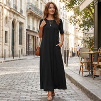 Robe longue décontractée Julie avec poches