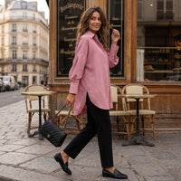 Chemise élégante à manches longues Lauren