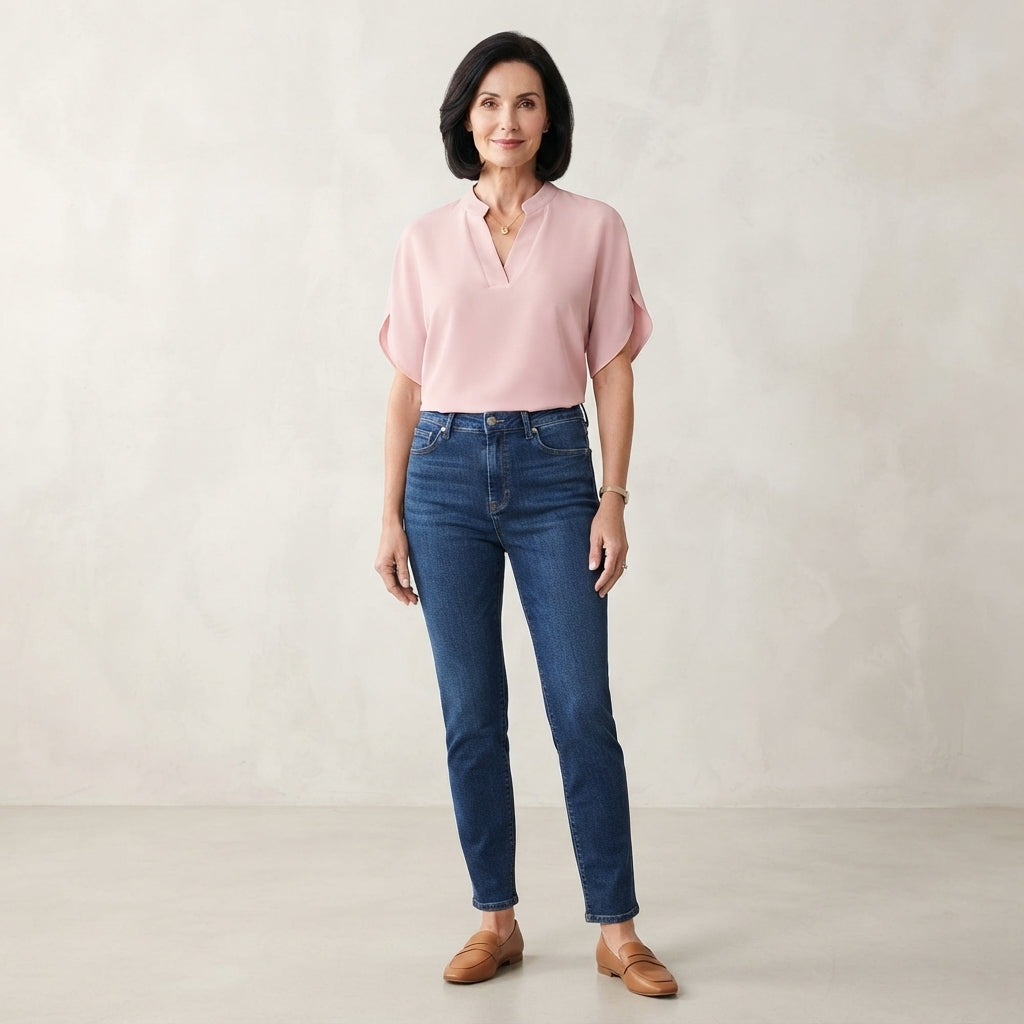 Blouse élégante en coton Klea