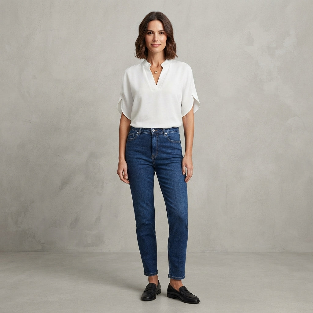 Blouse élégante en coton Klea