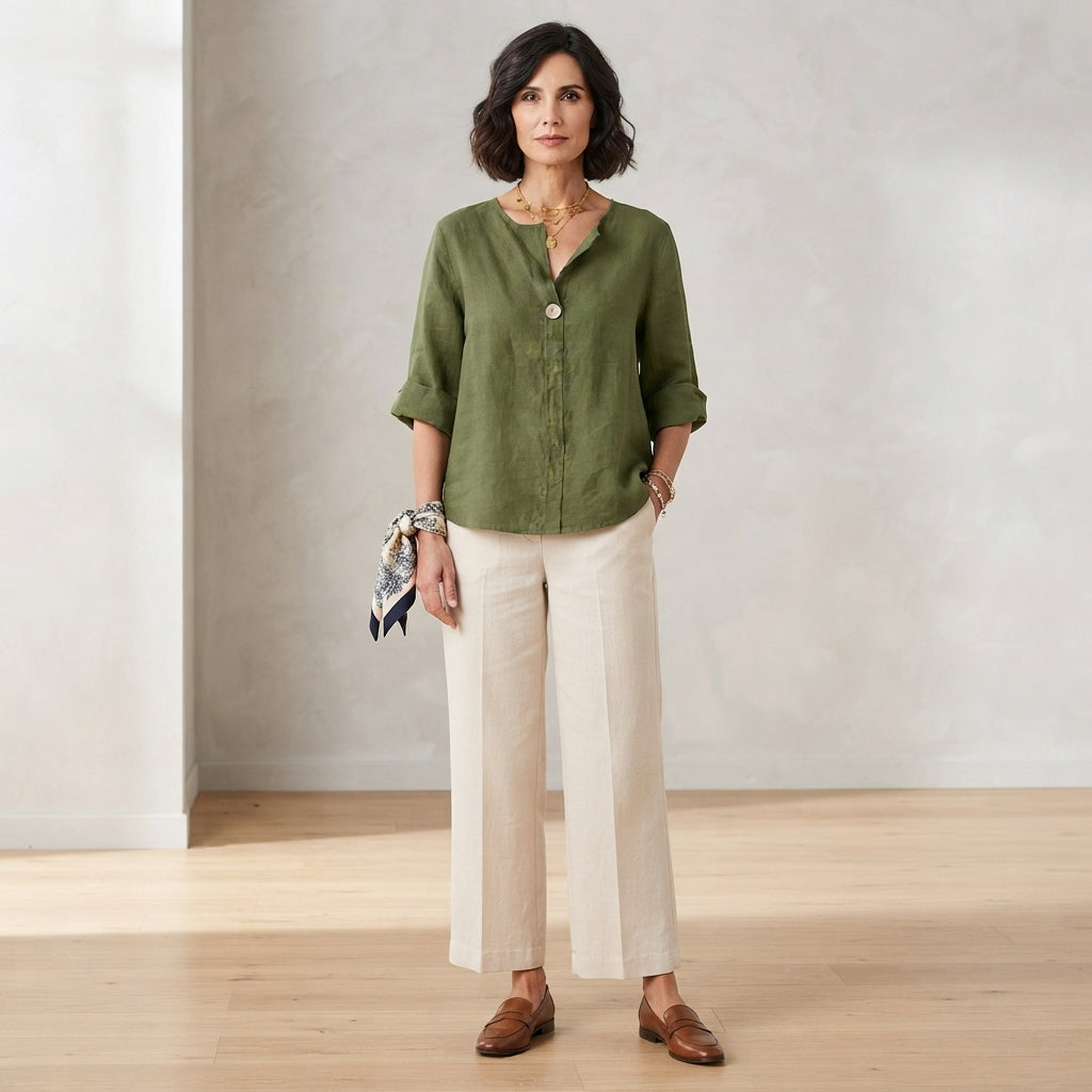 Blouse Gemma Chic et Décontractée