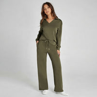 Ensemble Naya zippé à pantalon large