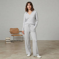 Ensemble Naya zippé à pantalon large