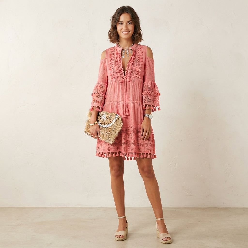 Tenue hippie chic
