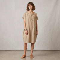 Robe Christelle en lin avec poches