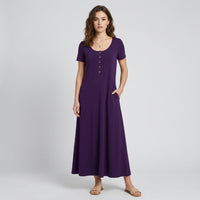 Robe midi boutonnée Zara