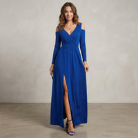 Robe de soirée en satin Eulalie