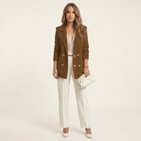 Blazer Vivienne à la coupe ajustée et raffinée