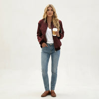 Blouson bomber léger pour femme