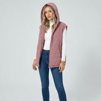 Gilet matelassé à capuche Sabine