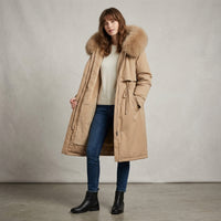 Manteau d'hiver imperméable et isolant