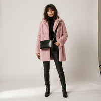 Manteau d'hiver Elina effet mouton