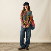 Gilet orné style bohème chic