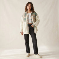 Veste pour femme douce effet laine