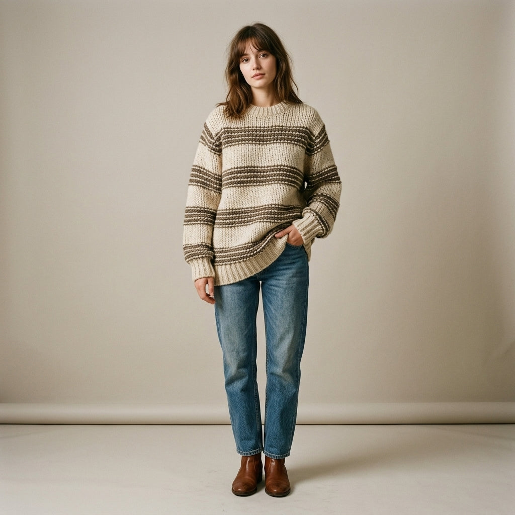 Pull en laine norvégienne Georges