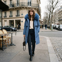 Manteau d'hiver imperméable et isolant