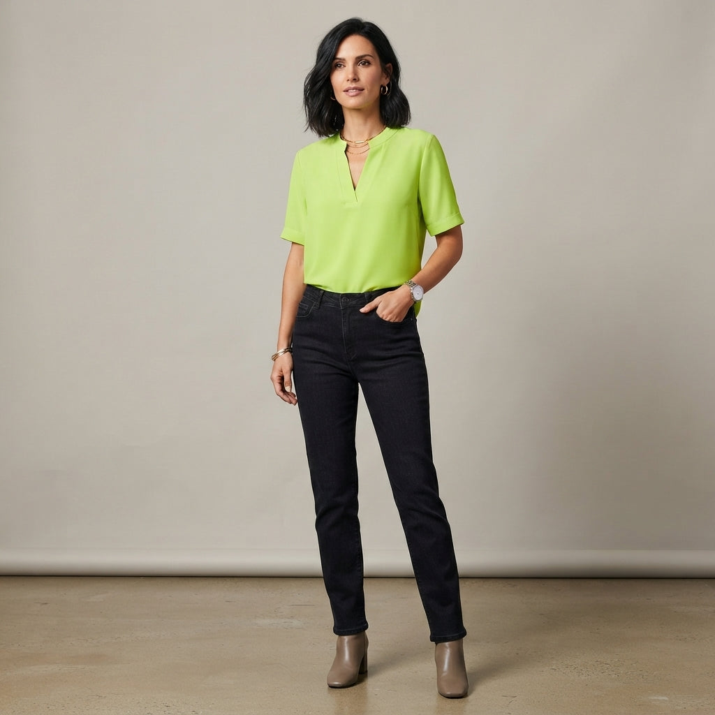Blouse à col raffiné Frances