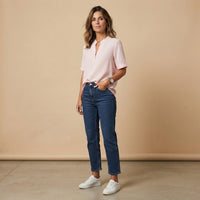 Blouse à col raffiné Frances
