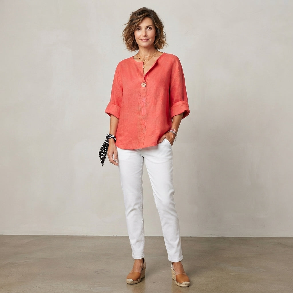 Blouse Gemma Chic et Décontractée