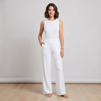 Pantalon droit coupe décontractée