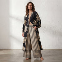 Ensemble kimono palazzo hippie