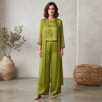 Ensemble Myxella trois pièces à jambes larges
