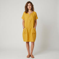 Robe Christelle en lin avec poches