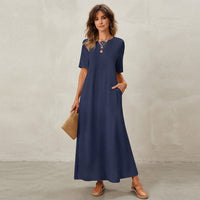 Robe longue décontractée Julie avec poches