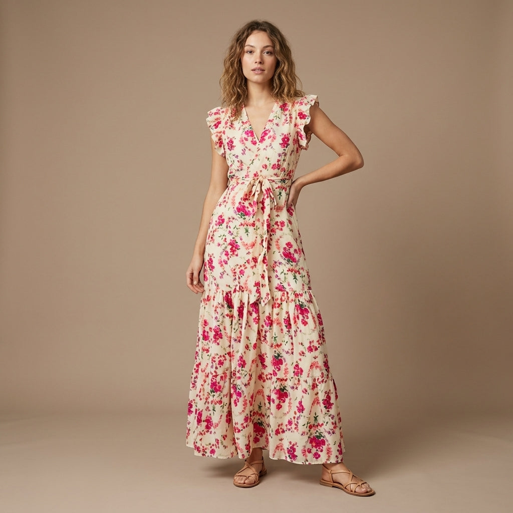 Robe longue bohème pour cérémonie