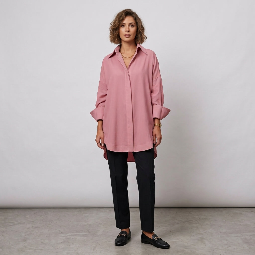Chemise élégante à manches longues Lauren