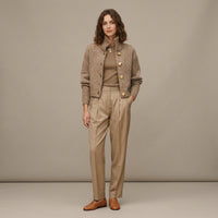 Veste courte en laine Adeline