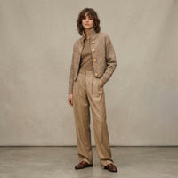 Veste courte en laine Adeline