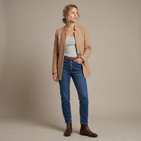 Veste mi-saison élégante et ajustée