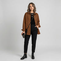 Veste longue matelassée Faith