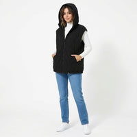 Gilet matelassé à capuche Sabine