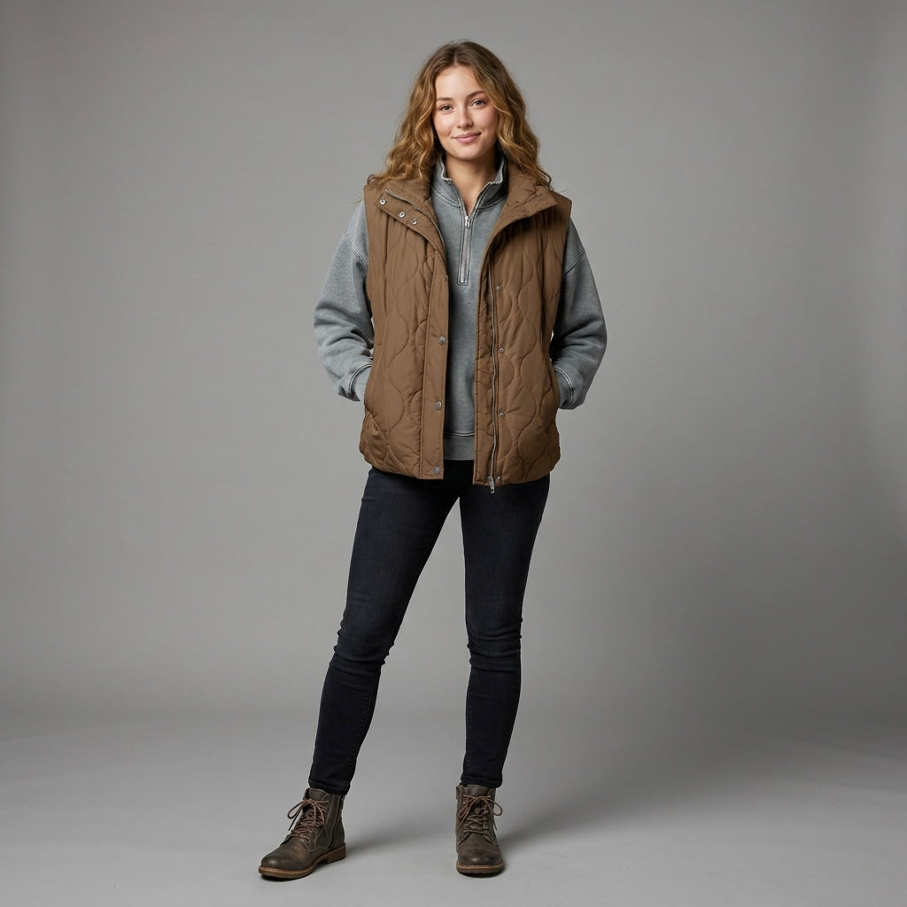 Gilet matelassé court Marrion