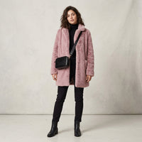 Manteau d'hiver Elina effet mouton