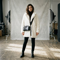 Manteau d'hiver Elina effet mouton