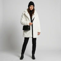 Manteau d'hiver Elina effet mouton