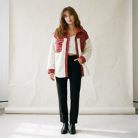 Veste pour femme douce effet laine