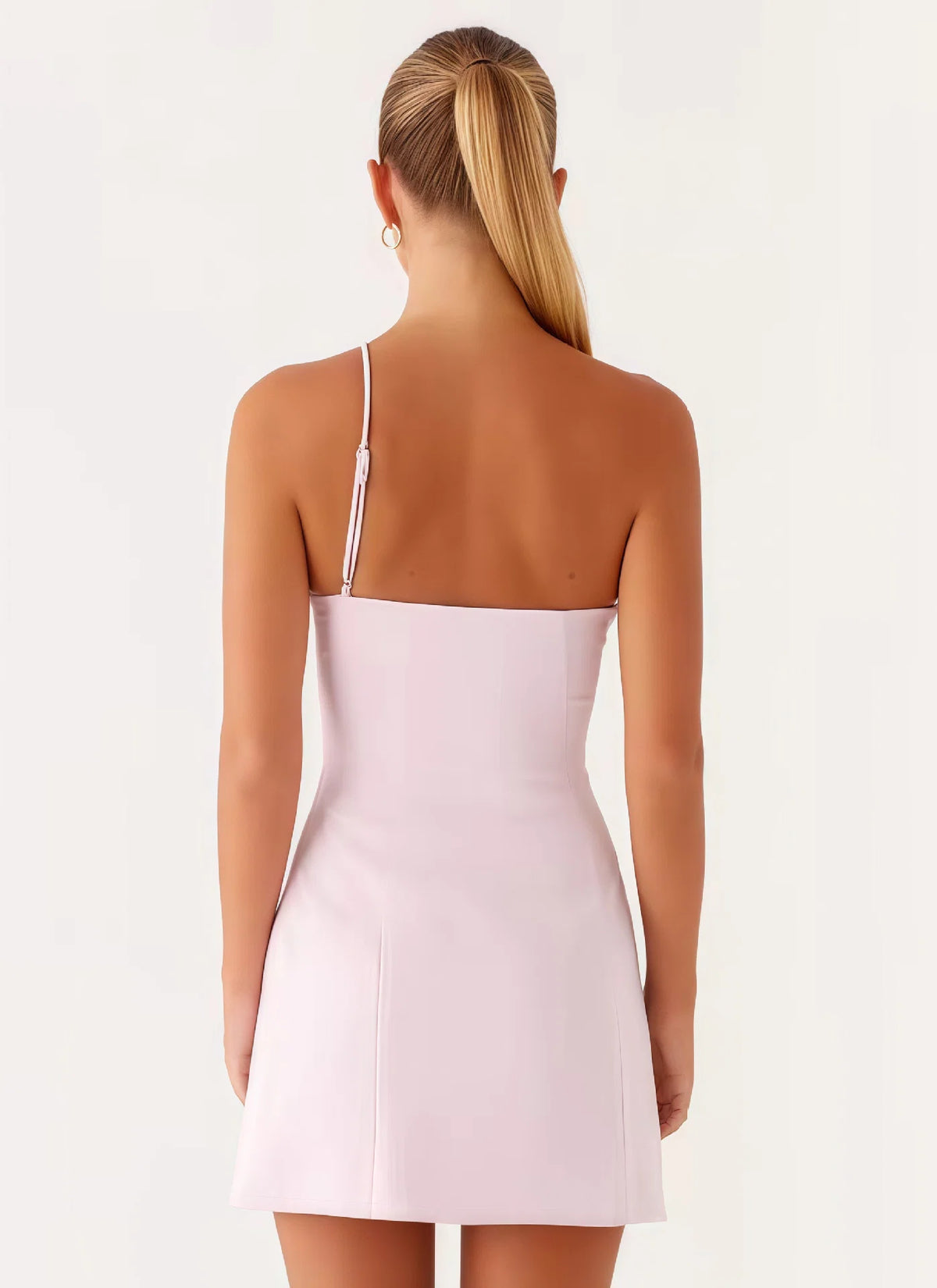 Robe courte rose 3D