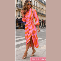 Robe midi d'été chic