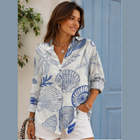 Blouse d'été légère à fleurs