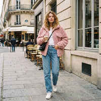 Veste en peluche douce Elina