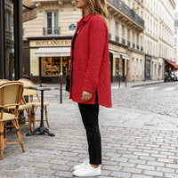 Veste longue matelassée Faith